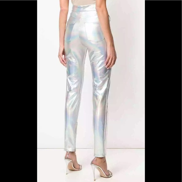 Balmain Runway Holographic Iridescent Pants - Picture 3 of 3